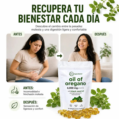 OIL OF OREGAN - Bienestar digestivo