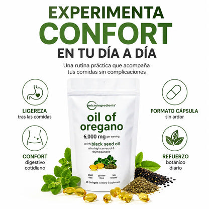 OIL OF OREGAN - Bienestar digestivo