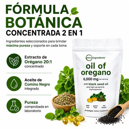 OIL OF OREGAN - Bienestar digestivo