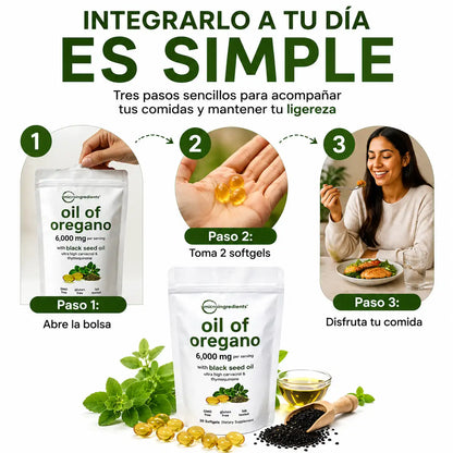 OIL OF OREGAN - Bienestar digestivo